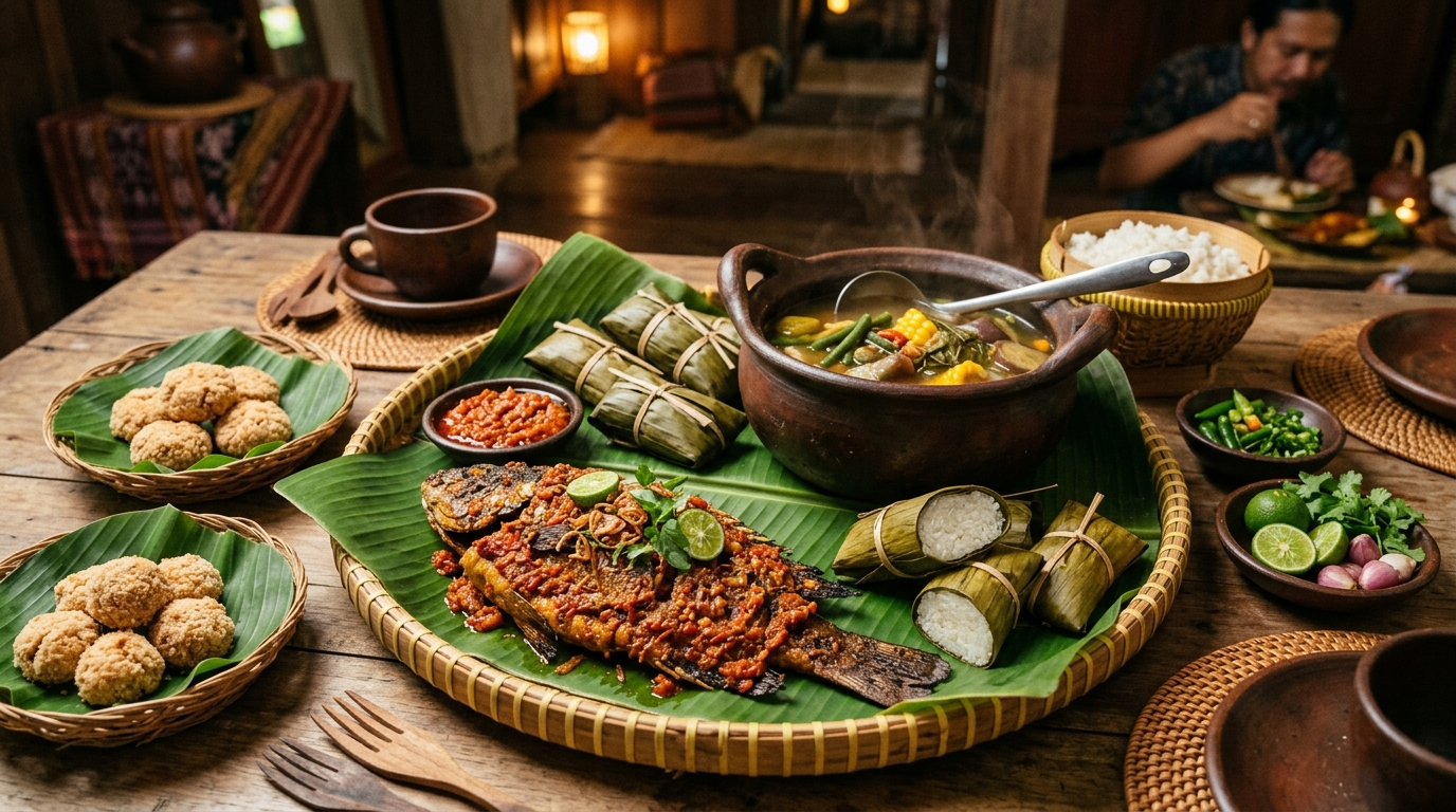 Tradisi Masakan Khas Kutai (Gence Ruan & Sayur Asam Kutai)
